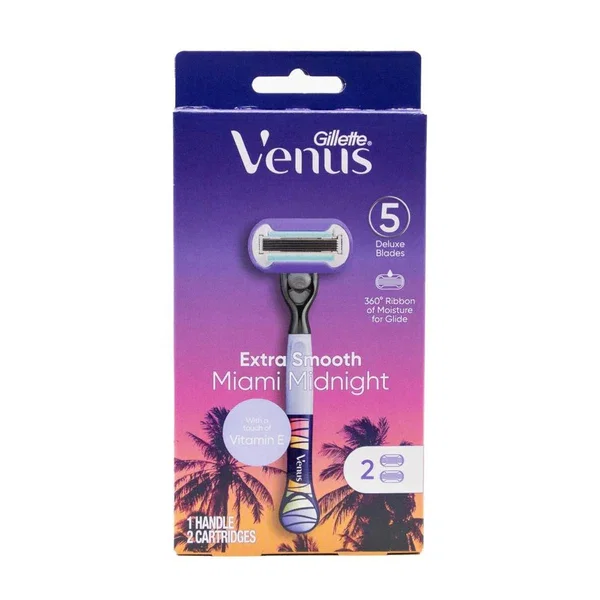 Gillette Venus Miami Midnight Razor Set
