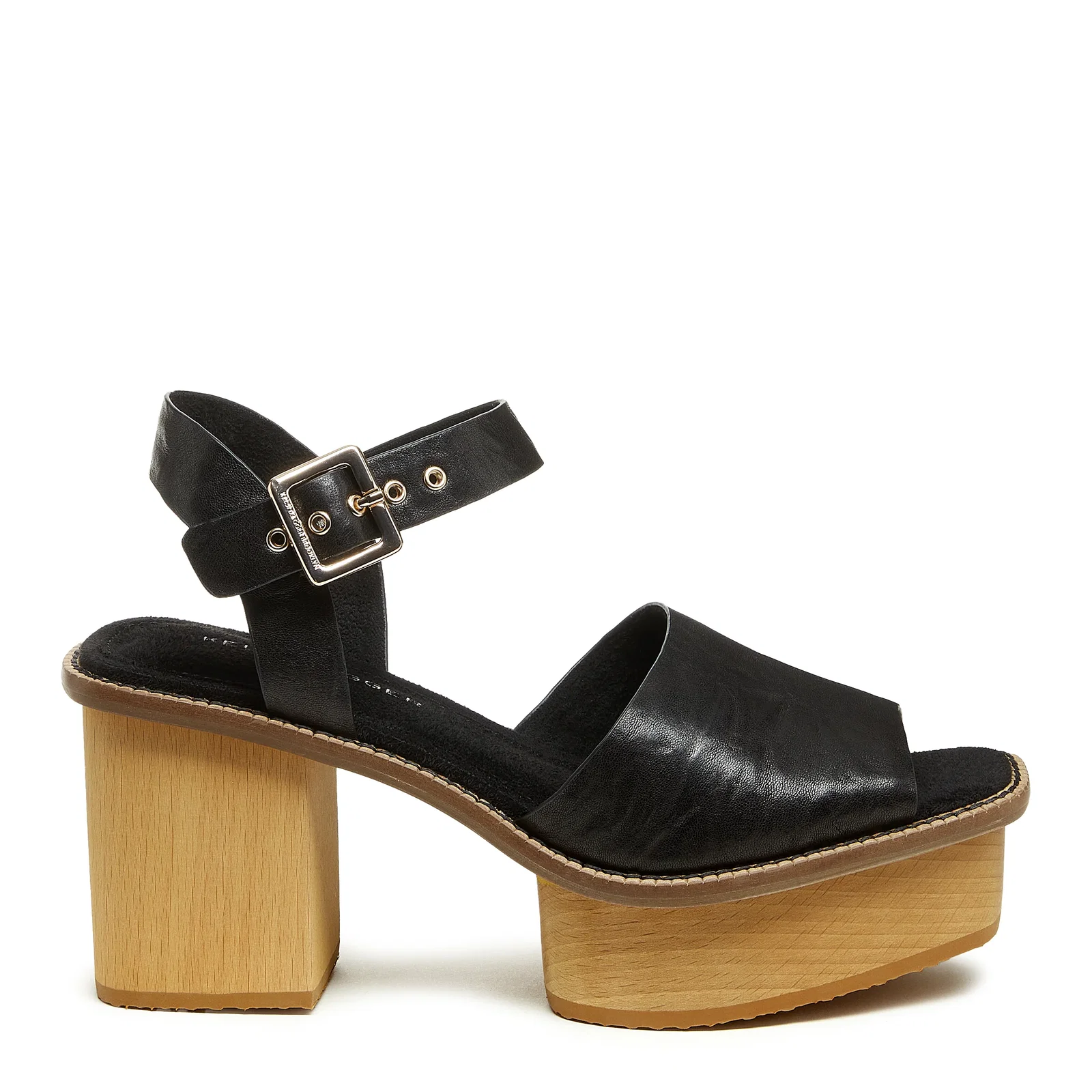 Image of Groove Black Platform Sandals