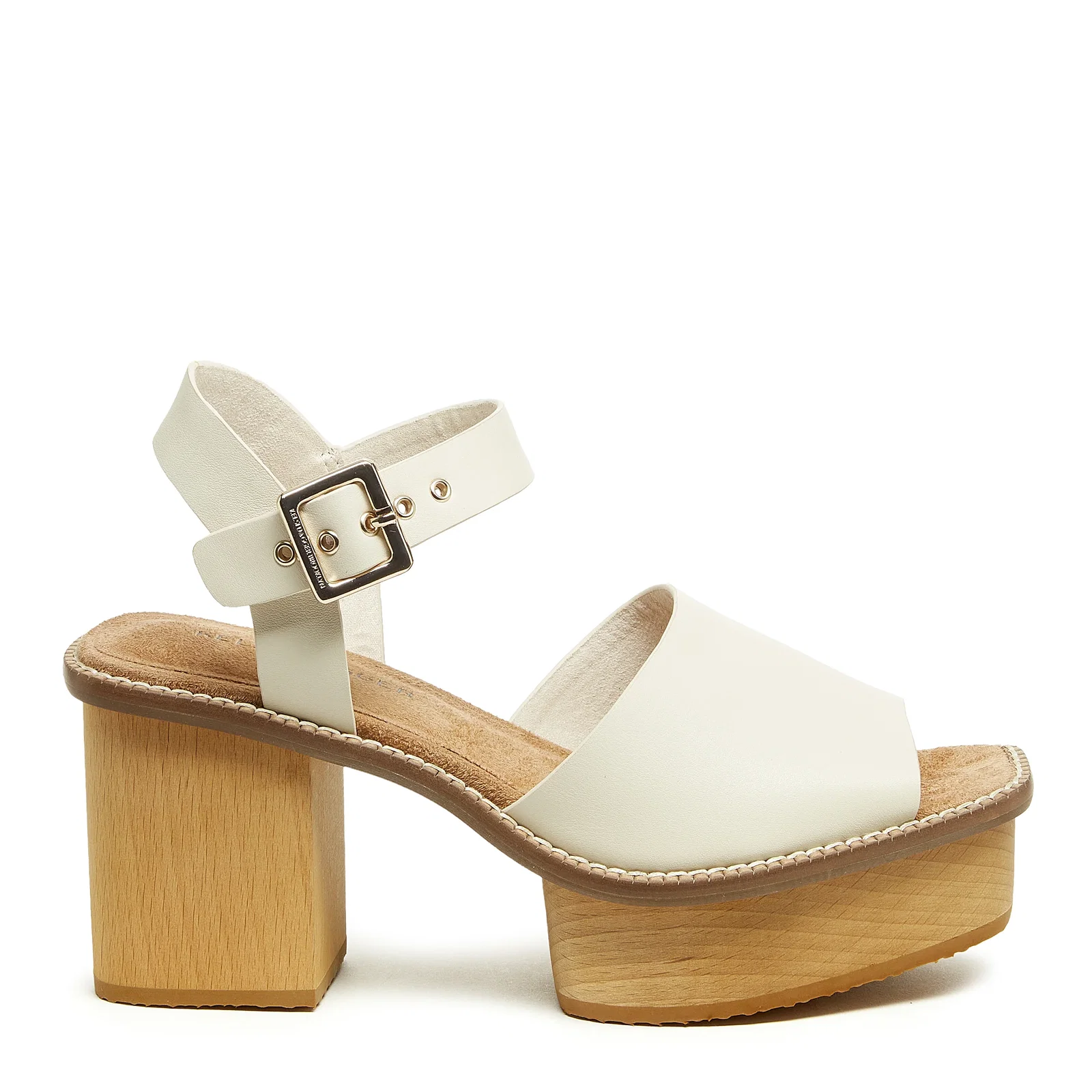 Image of Groove Shell Platform Sandals
