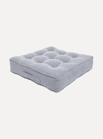 Square Armchair Booster Cushion - 50 x 50cm - Grey