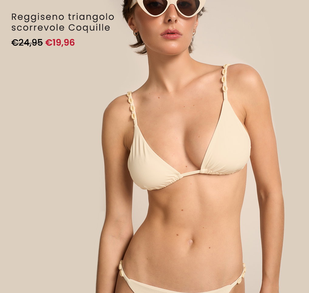 Reggiseno Triangolo Scorrevole Coquille