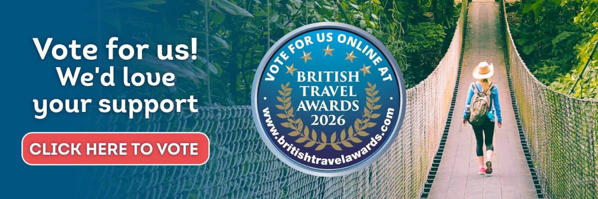 Vote for us in the British Travel Awards