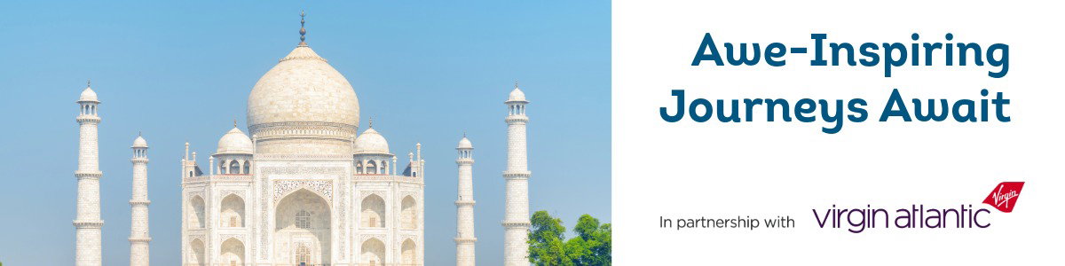 India Tours in Partnership with Virgin Atlantic