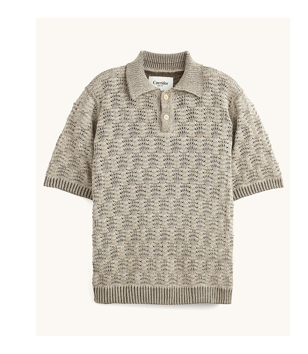 Cable Lace Polo