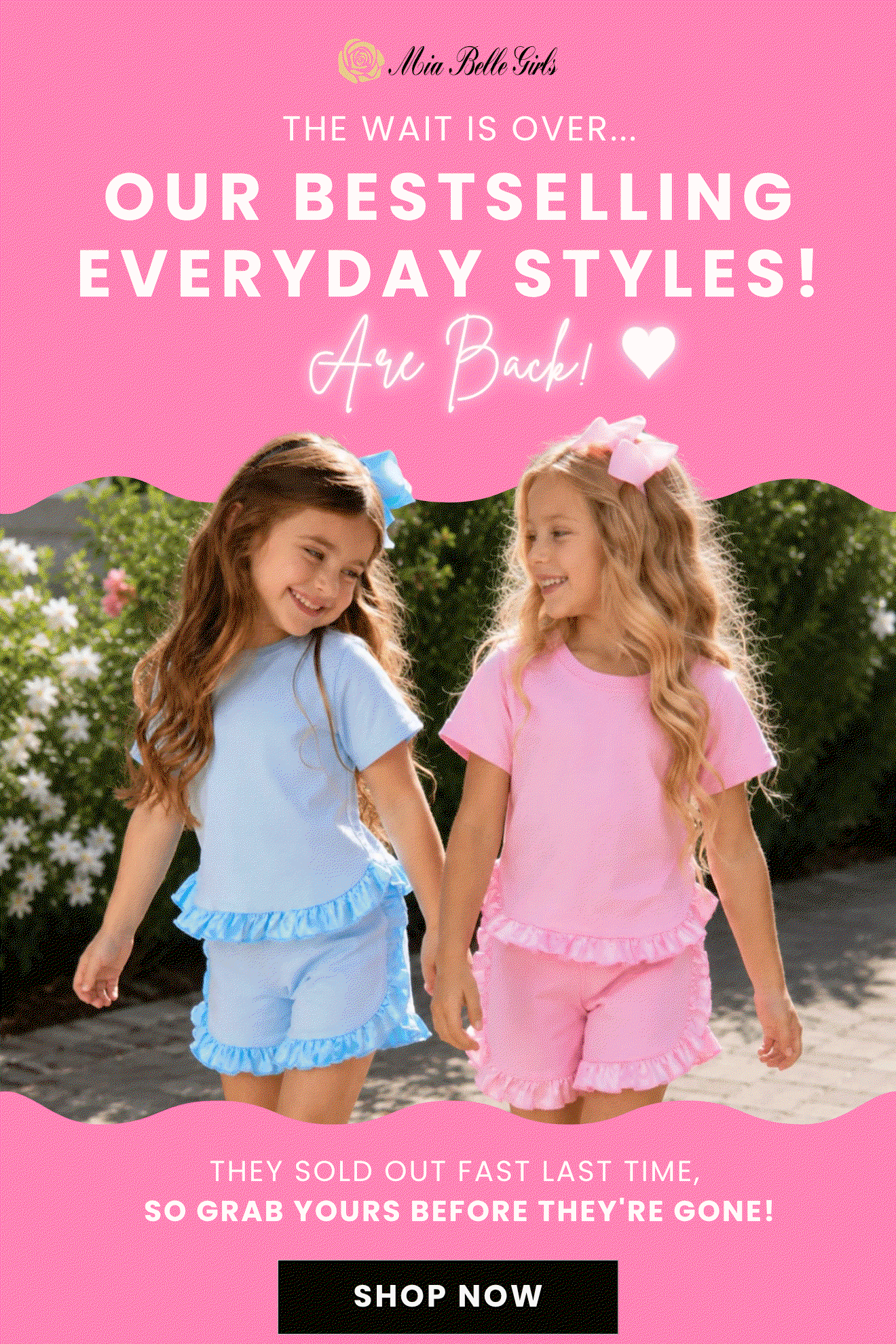 the wait is over... our best selling