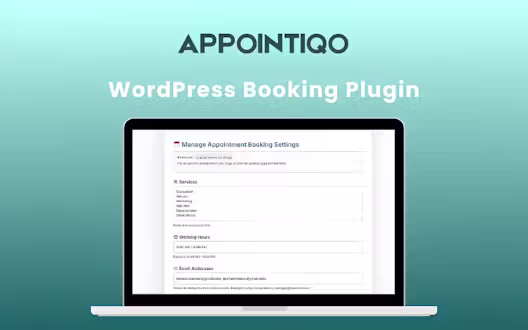 Appointiqo – WordPress Booking Plugin