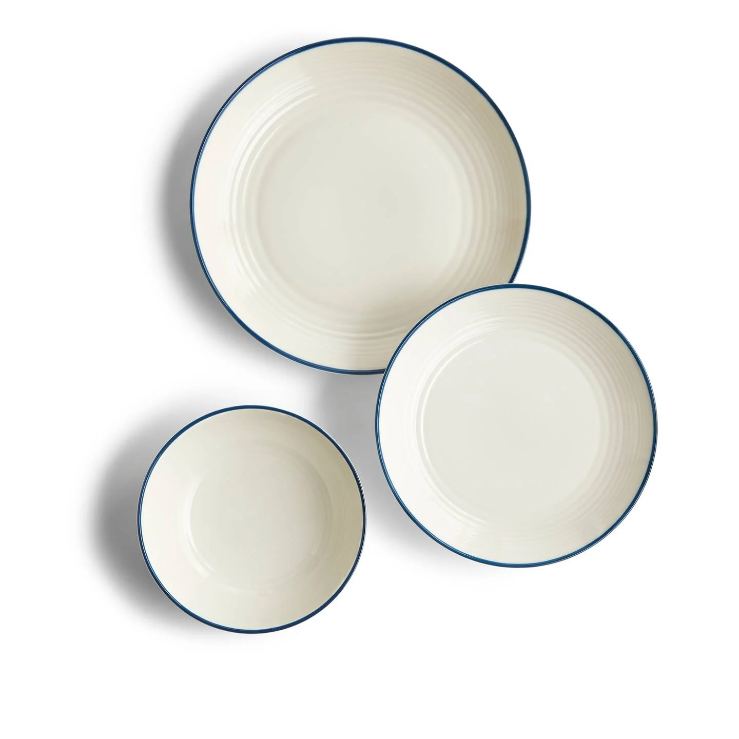 Gordon Ramsay Maze Denim Dinner Set, 12 piece