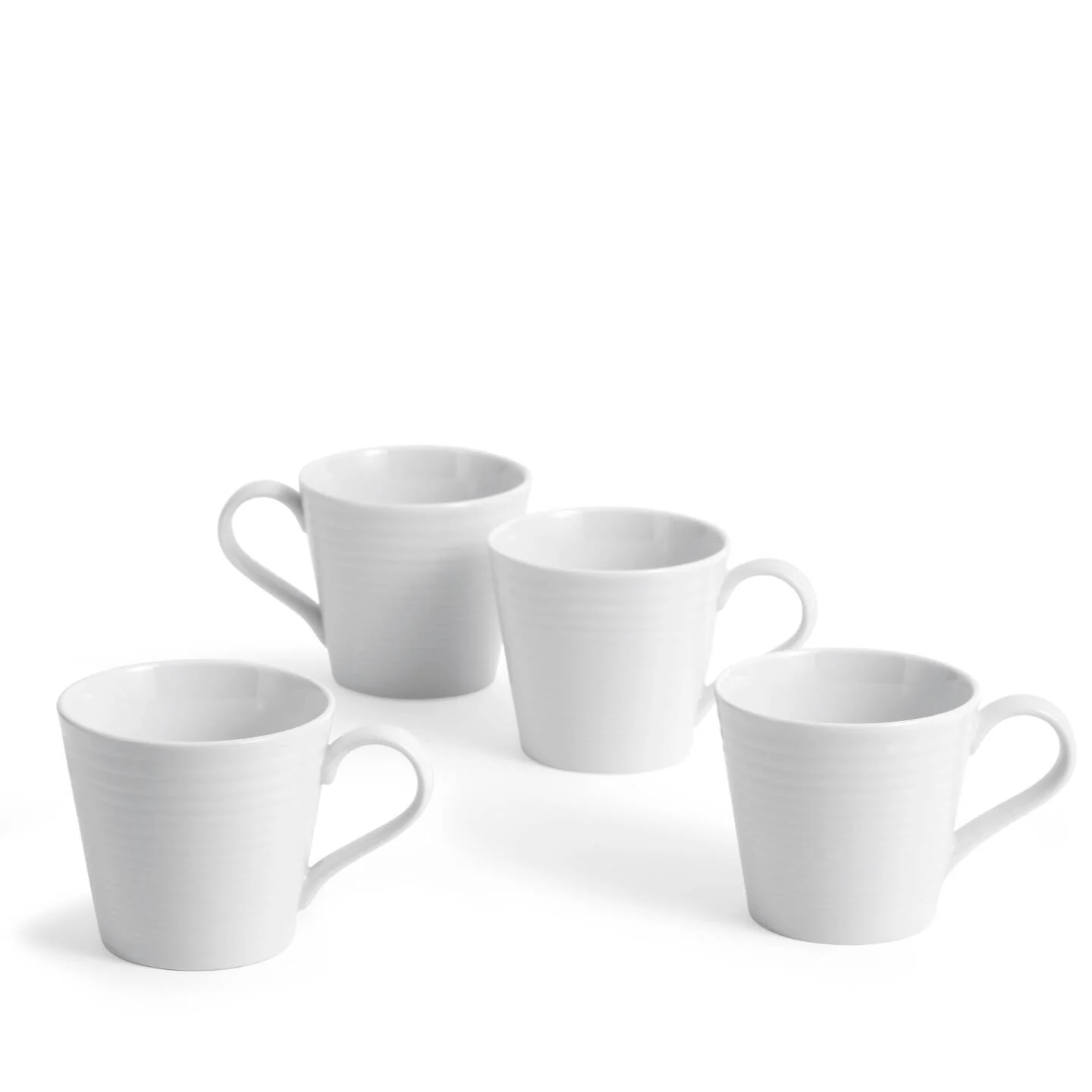 Gordon Ramsay Maze White Mugs, Set of 4