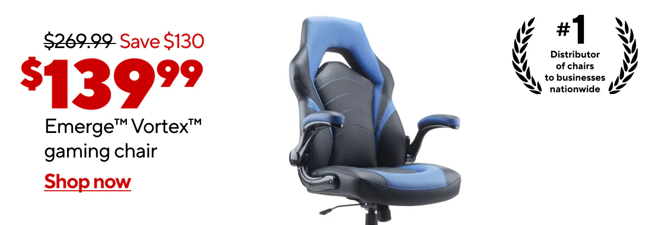$259.99, Save $120, $139.99 Staples® Vortex Gaming Chair