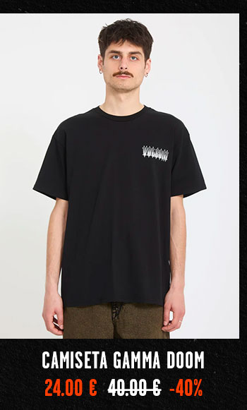 Camiseta Gamma Doom - Black