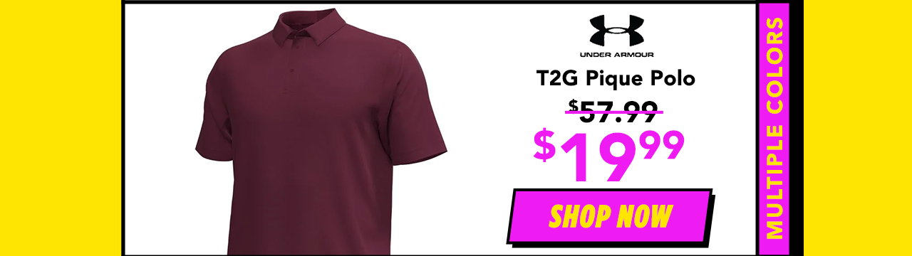 Under Armour T2G Pique Golf Polo