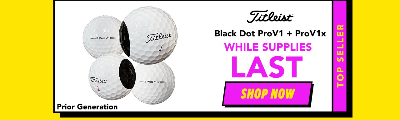 Titleist Black Dot Golf Balls | ProV1 + ProV1x