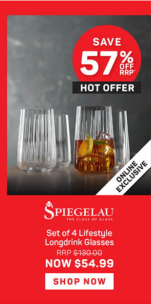 Spiegelau Set of 4 Lifestyle Longdrink Glasses