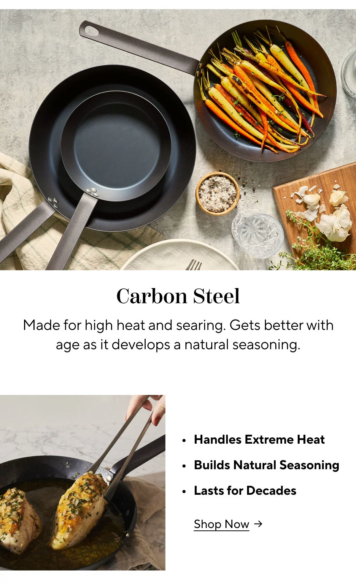 Carbon Steel Cookware