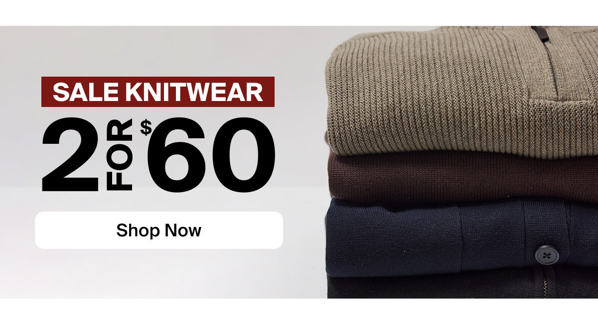 2 for $60 Knitwear