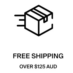 FREE SHIPPING OVER $125 AUD