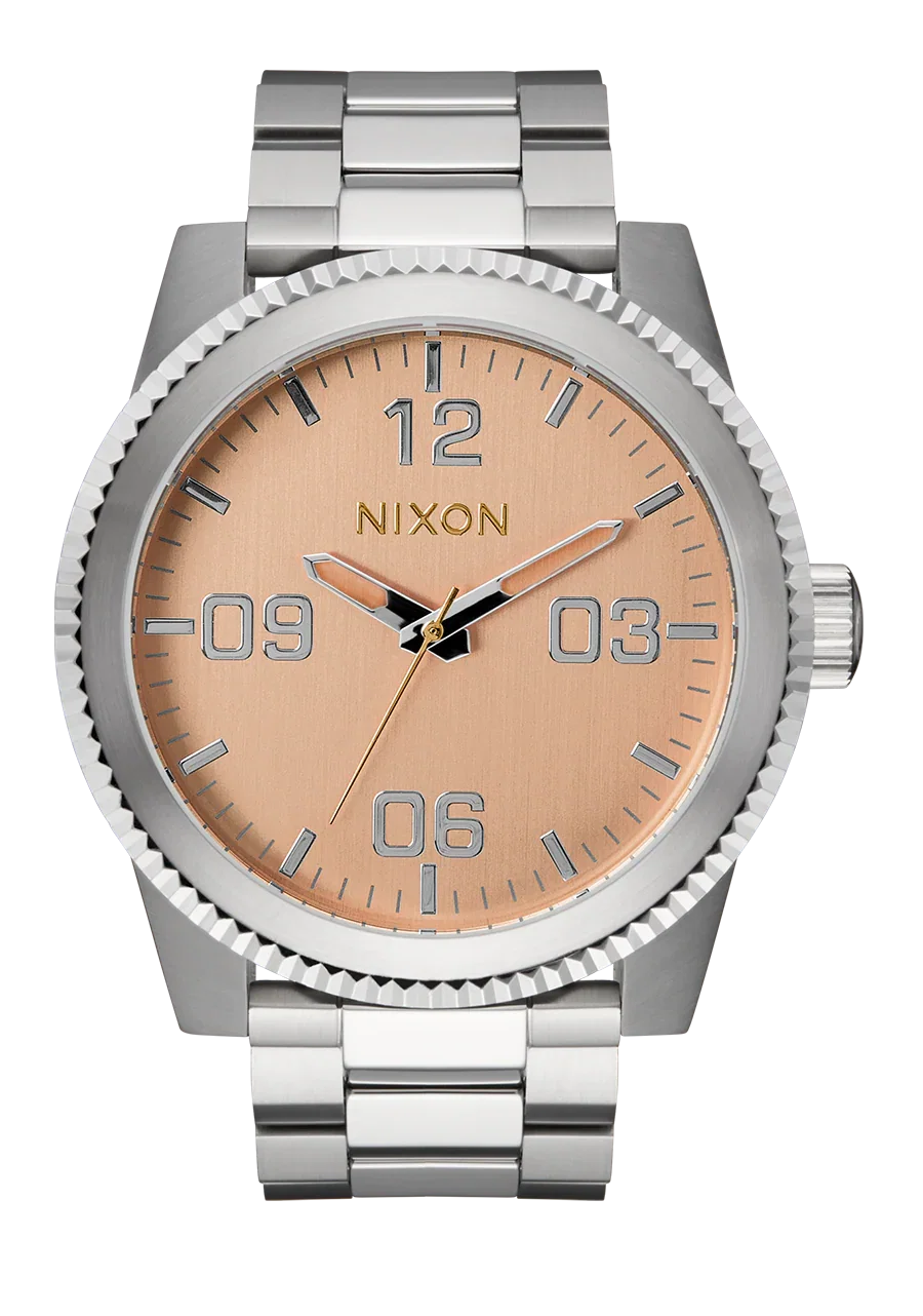 Image of Corporal Stainless Steel - Silver / Coral
