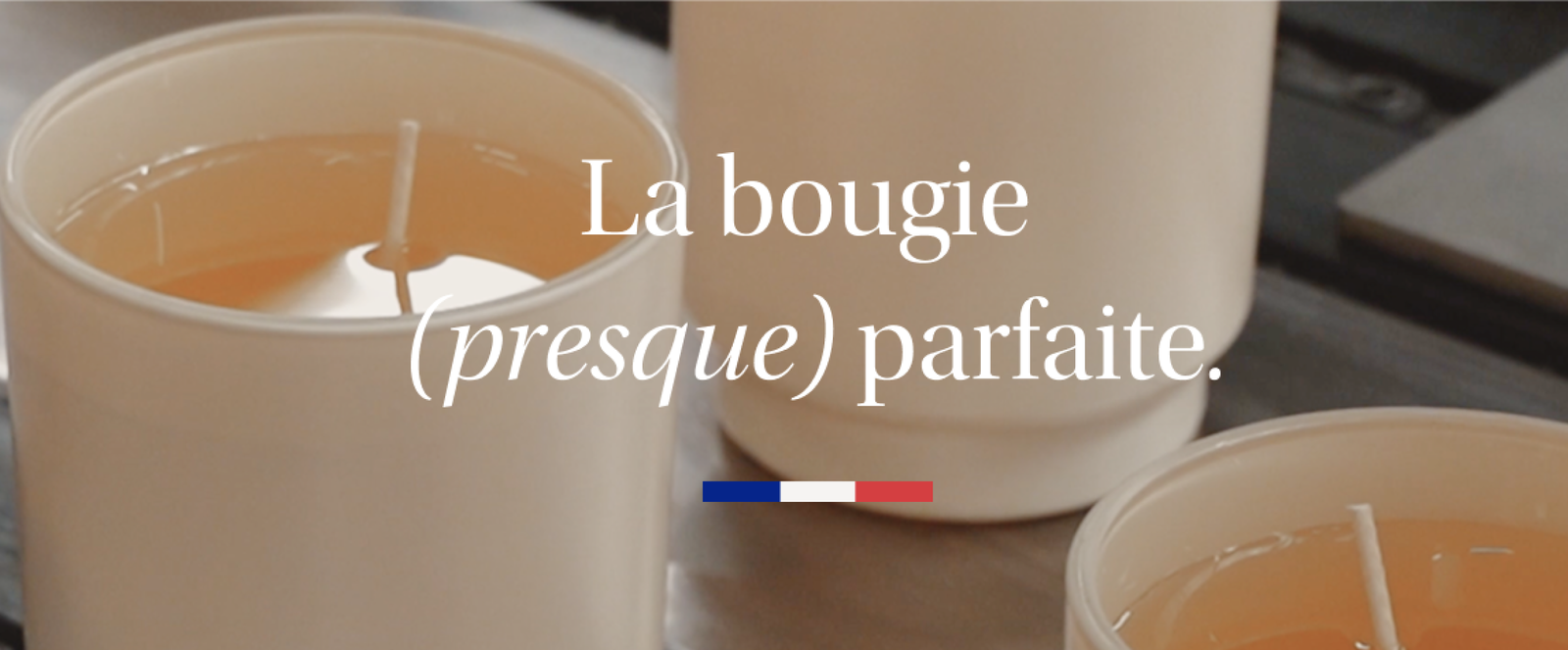 La bougie (presque) parfaite… Made in France 🇫🇷