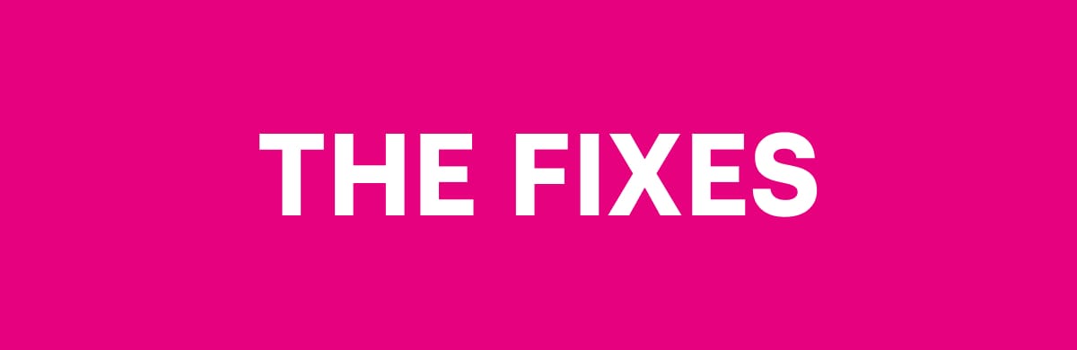 THE FIXES