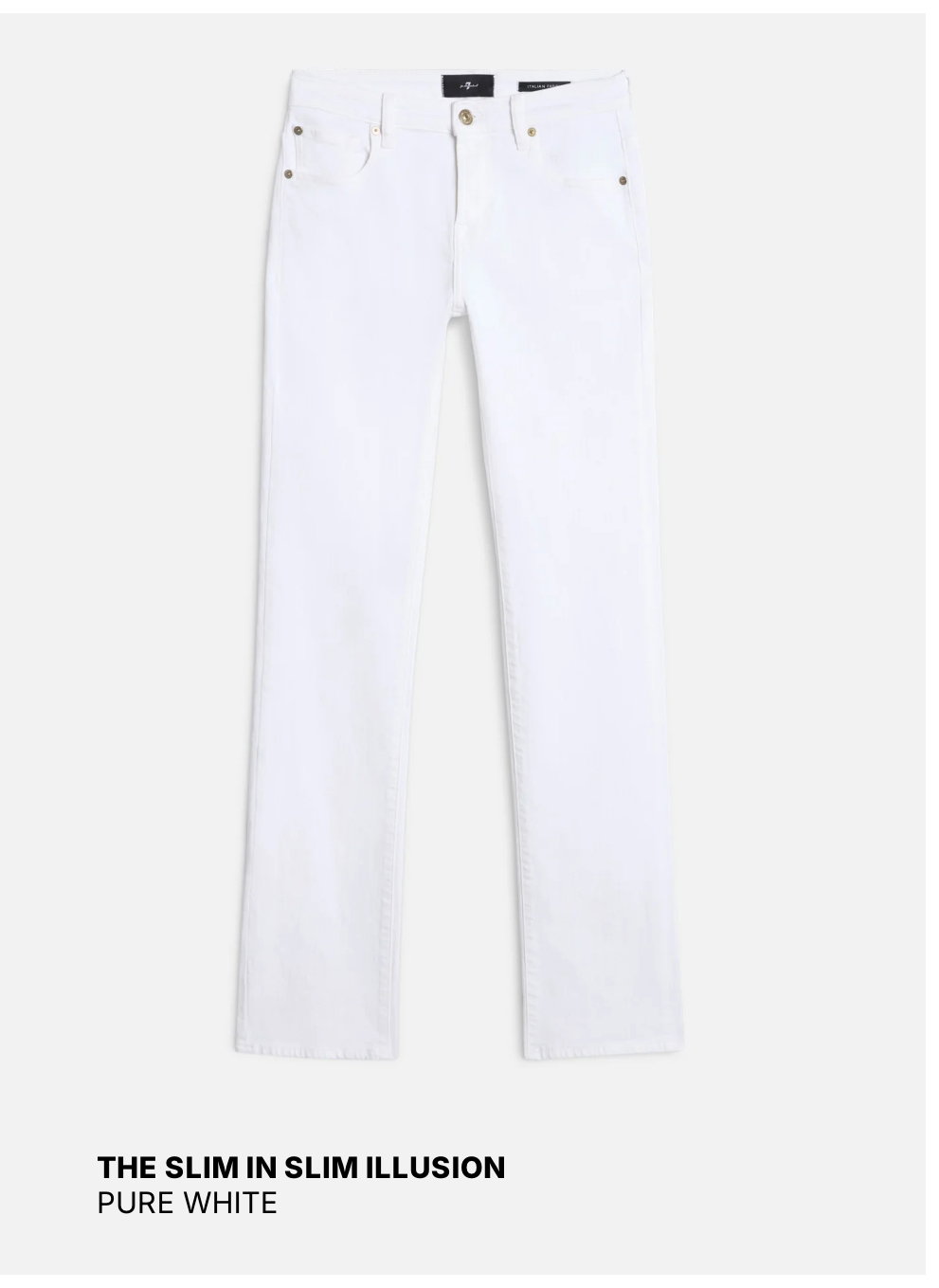 Shop White Denim