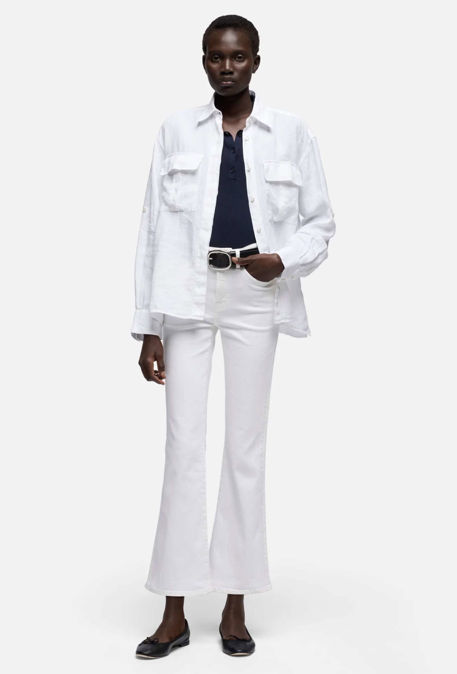 Shop White Denim