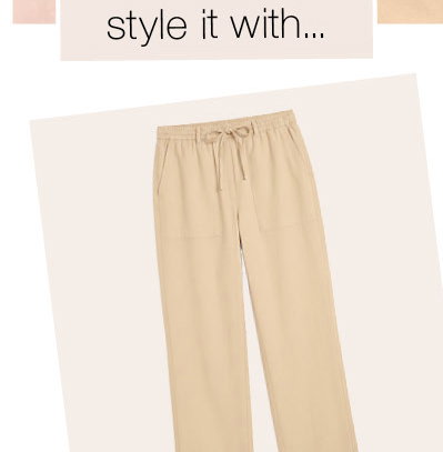 Pull on cargo trousers