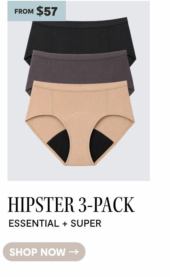 SHOP HIPSTER 3-PACKS