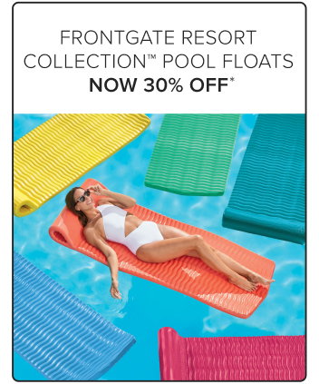 Frontgate Resort Collection Pool Floats Now 30% Off