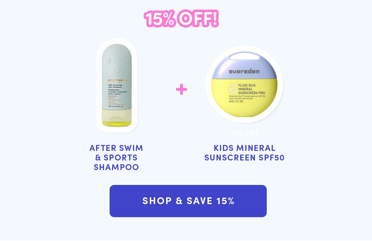Shop & Save 15% 