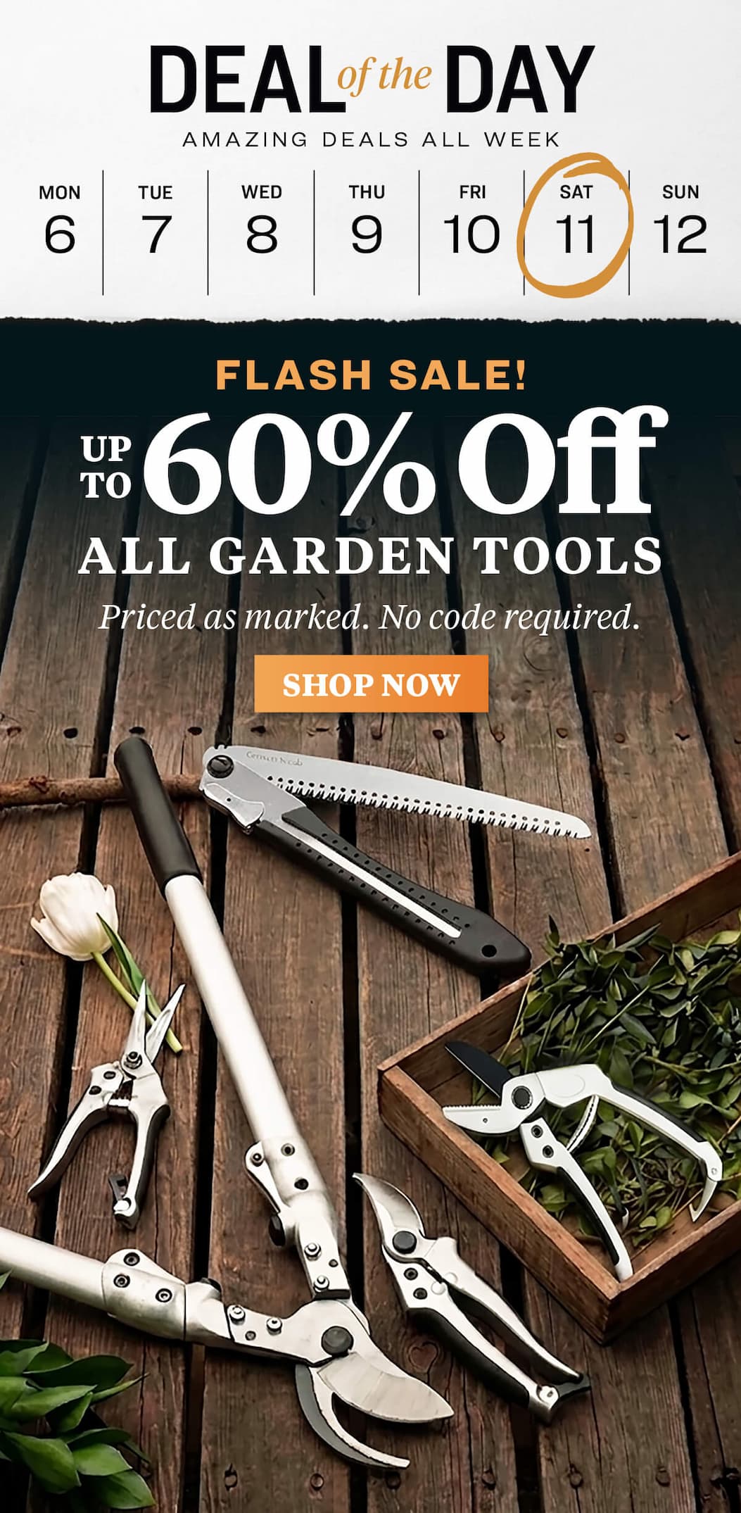 garden sale