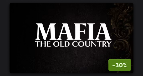  Mafia: The Old Country