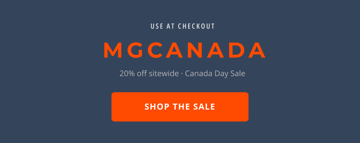 MGCANADA at checkout