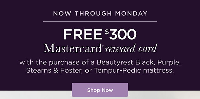 FREE $300 Mastercard Reward Card - Shop Now