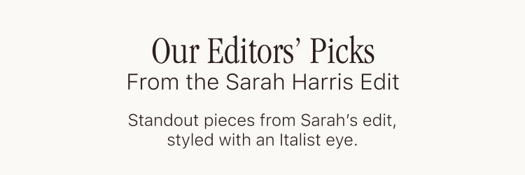 The Sarah Harris Edit