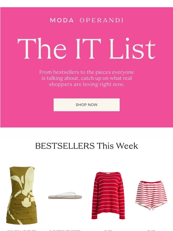 The IT List: bestsellers, going viral & more