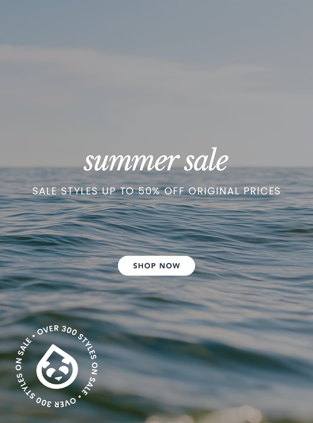 our summer sale starts now