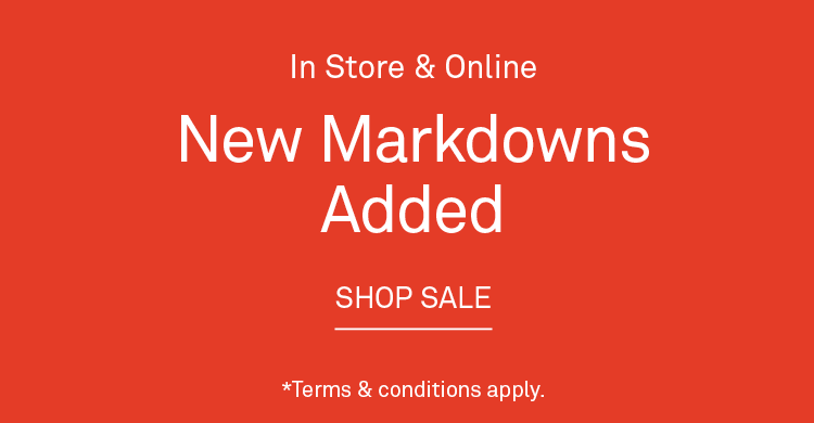 New Markdowns Added