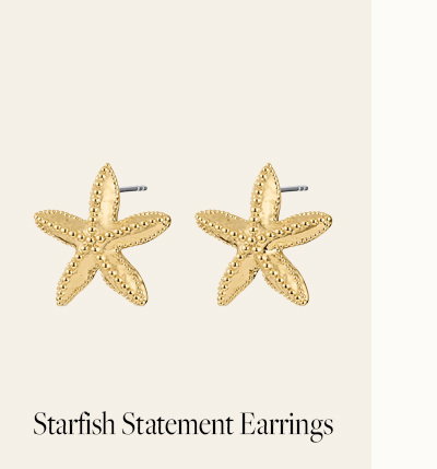 Starfish Statement Earrings