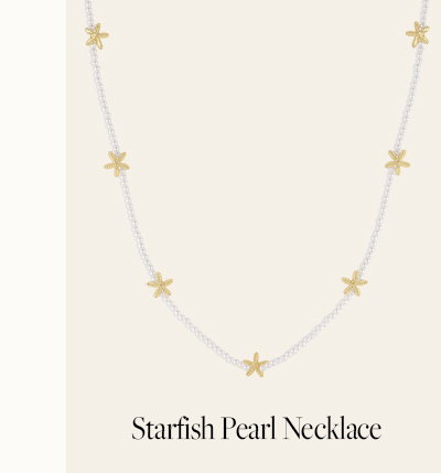 Starfish Pearl necklace