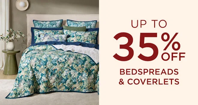 Up To 35% Off Bedspreads