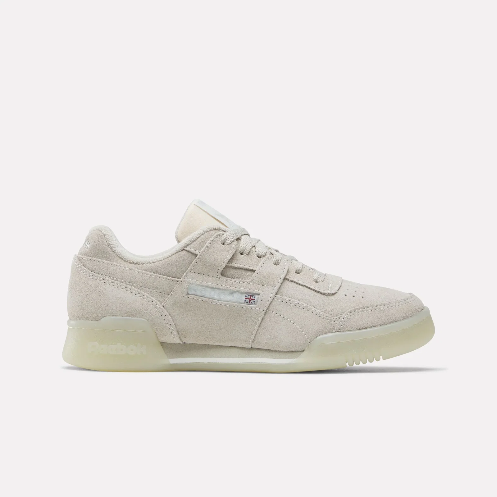 Image of REEBOK FOOTWEAR WOMEN Workout Plus Shoes MINERALGREY/MINERALGREY/CHALK