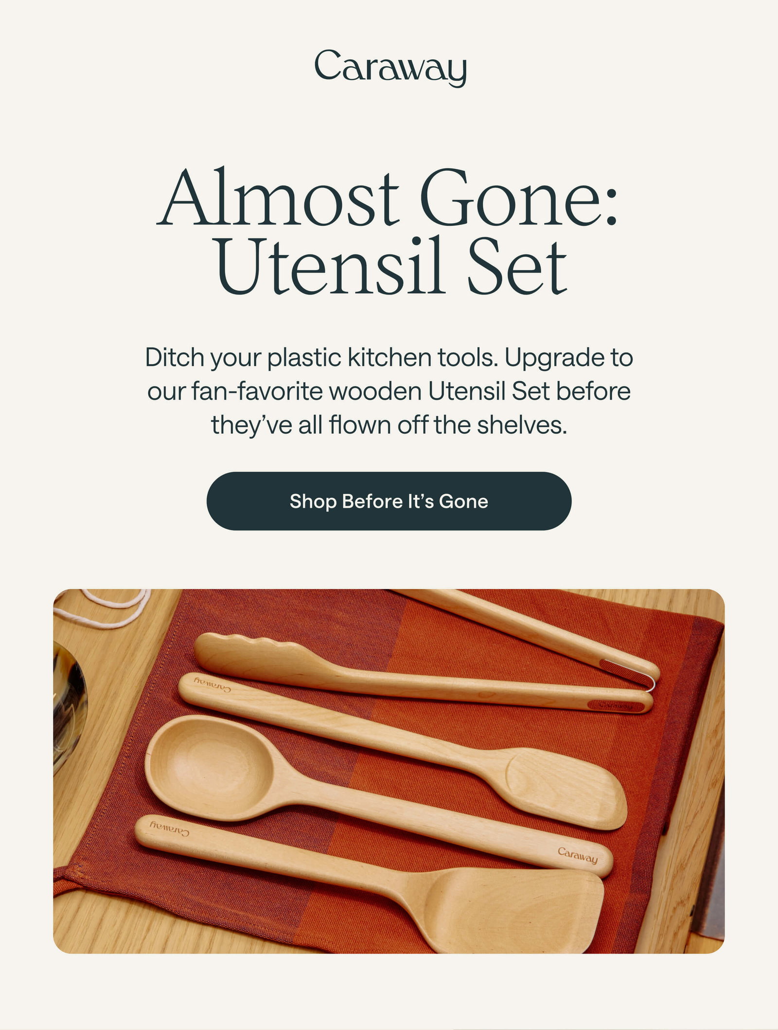 Almost Gone: Utensil Set | Shop Before It's Gone 