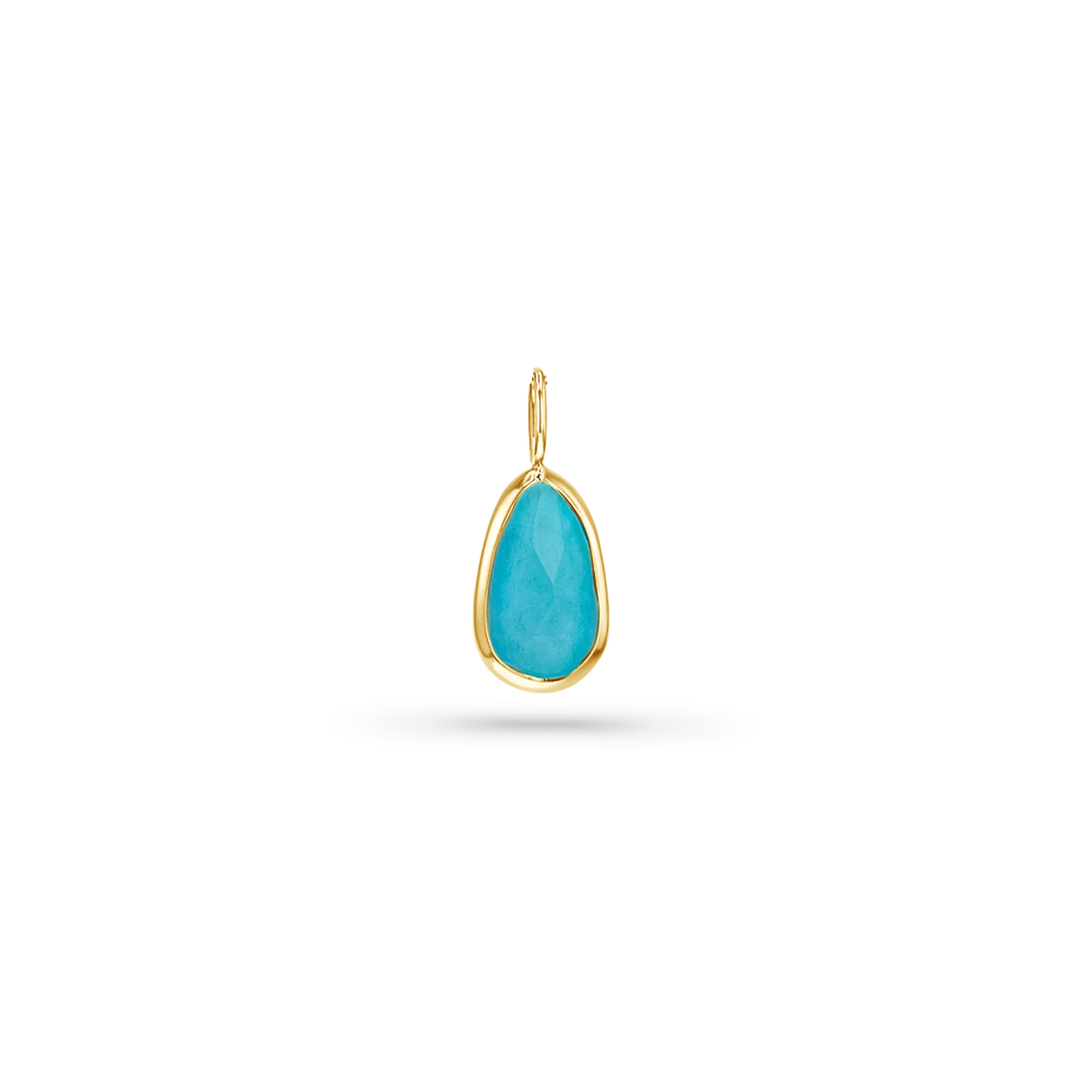 Image of One of a Kind Blue Opal Slice Charm