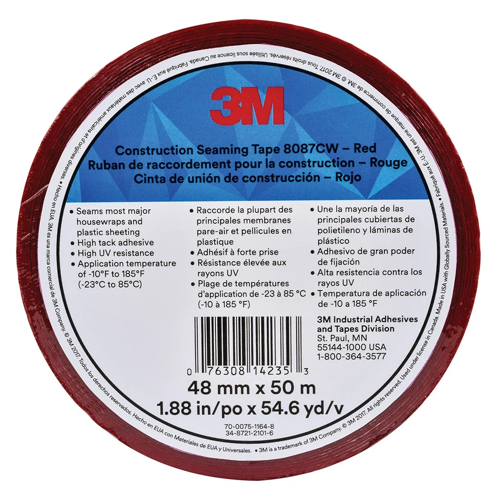 3M Construction Seaming Tape, 1-7/8'' x 164'