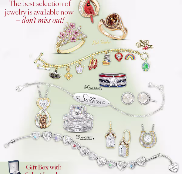 Discover top designs including earrings, bracelets, necklaces, rings and more