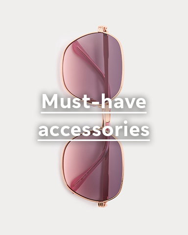 Metal Rim Square Sunglasses in Pink Mix
