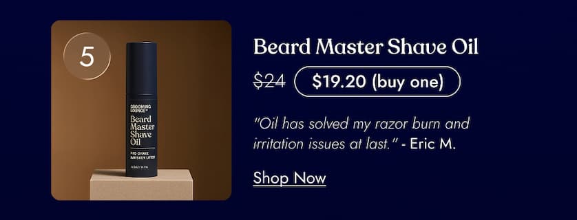 Beard Master Shave Oil 