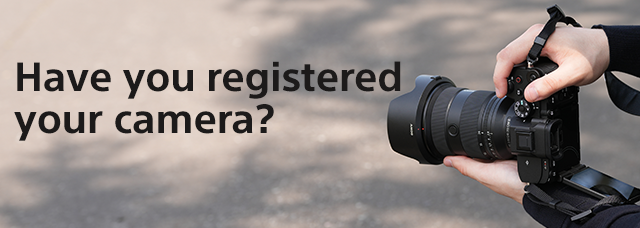 Camera Registration Banner