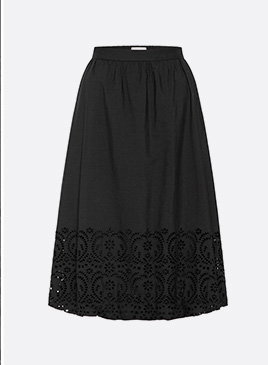 Loti Eyelet Bubble Skirt