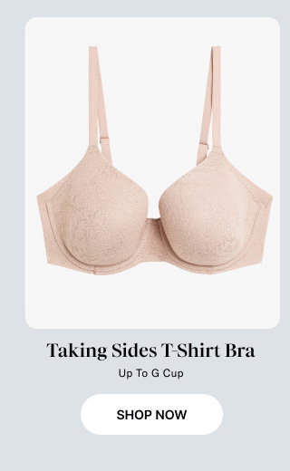 Shop Taking Sides T-Shirt Bra